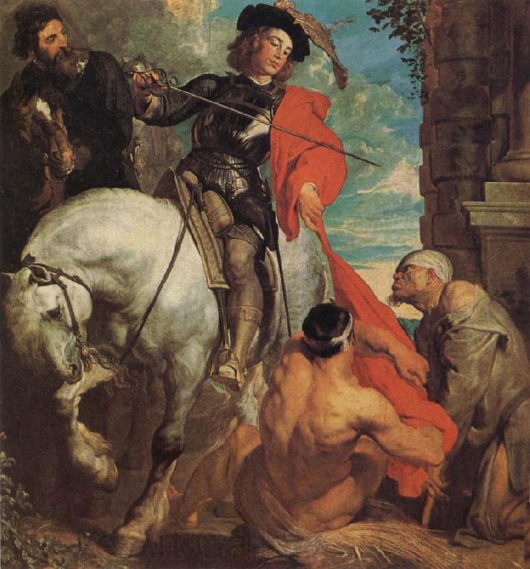 Anthony Van Dyck St Martin Dividing his Cloak